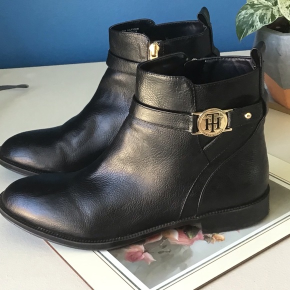 Tommy Hilfiger Other - Tommy Hilfiger Black Men Booties